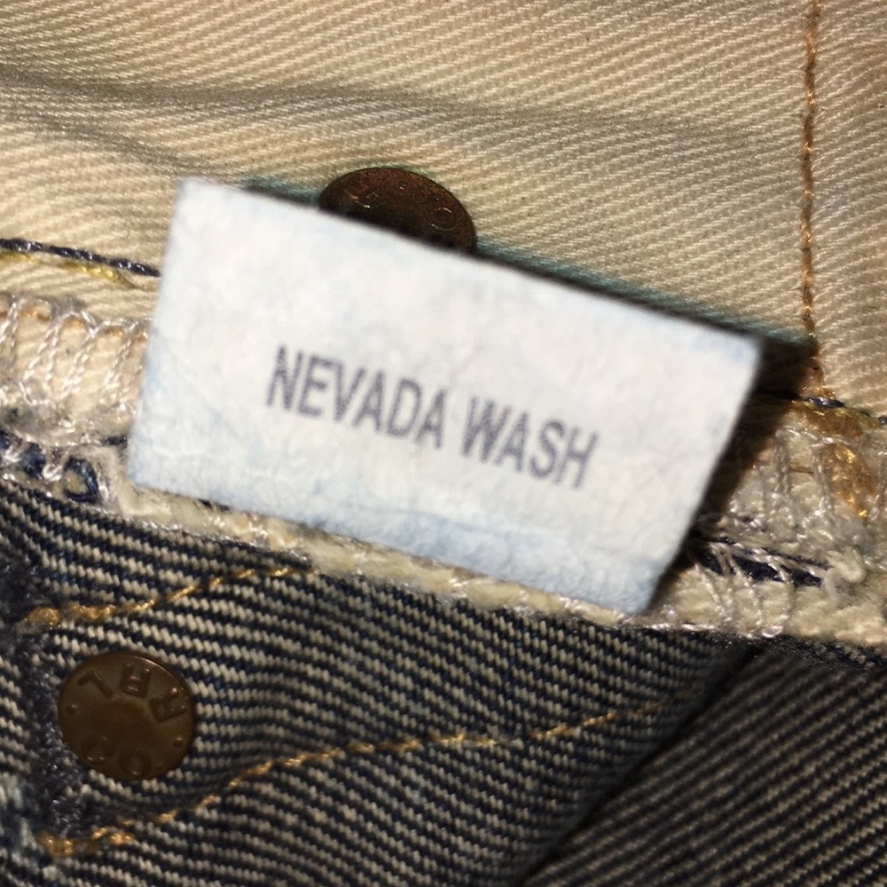 Vintage Double RRL Ralph Lauren Raw Denim - Picture 7 of 8